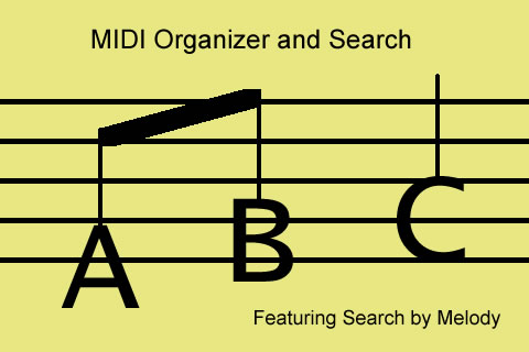 MIDI Organizer and Search