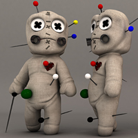 Rigging A Voodoo Doll Character In Maya Using Setup Machine & Face Machine